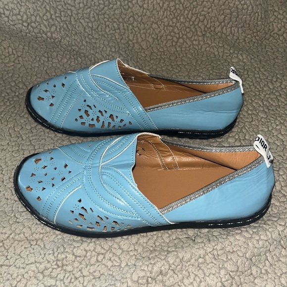 2 PAIR  Size 41 Leather loafers - Picture 4 of 7